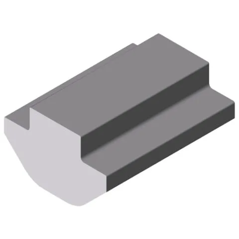 Groove Profile 8 Al M8-60, natural