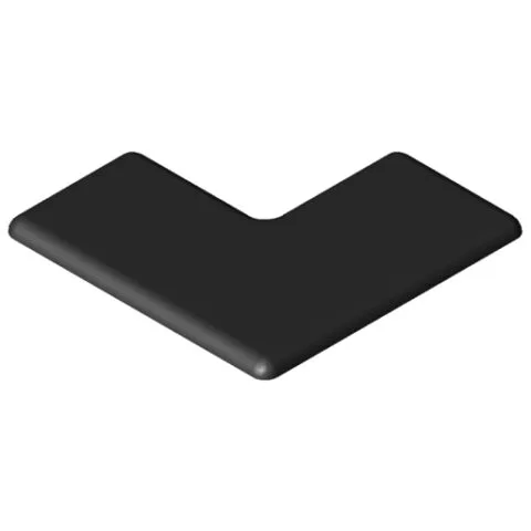Cap 8 W80x80x40, black