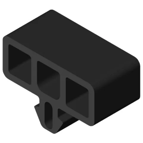 Protective Profile 8 40x16, black