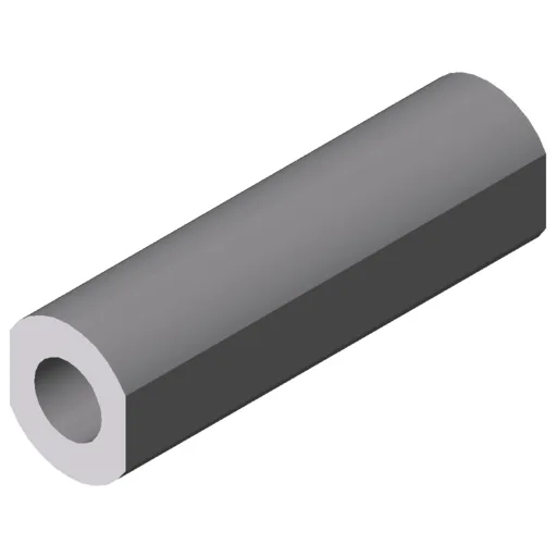 Tube D6.3x1.6 5.5 A/F, natural