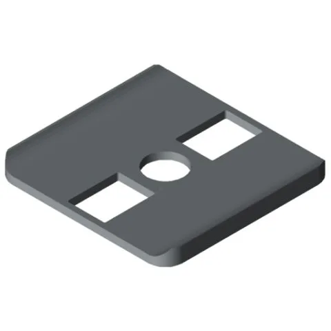 Radius Seal 6 30x30, grey similar to RAL 7042