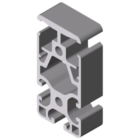 Clamp Profile 8 80x40-180° light, natural