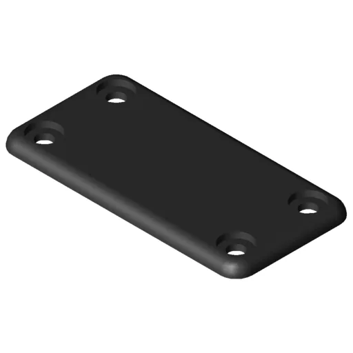 Conduit Cap 60x30, black