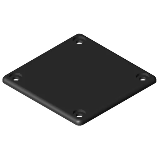 Conduit Cap 60x60, black