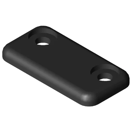 Conduit Cap 40x20, black