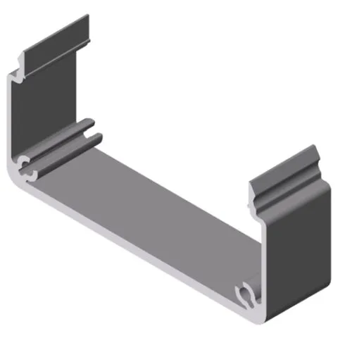 Conduit Profile U 80x40 D80 SE, natural