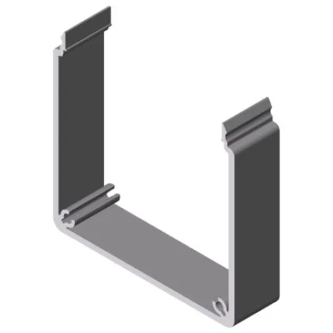 Conduit Profile U 80x80 SE, natural