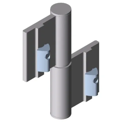 Hinge 6 Al PP4, light duty