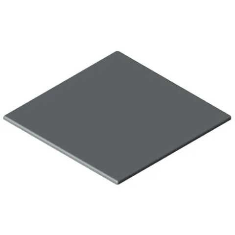 Cap X 8 80x80, grey similar to RAL 7042