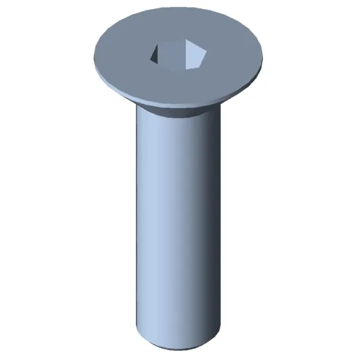 Countersunk Screw DIN 7991 M5x20, bright zinc-plated