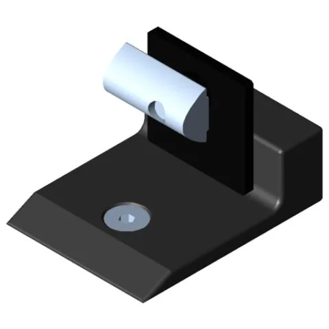 Magnetic Door Stop 8, black