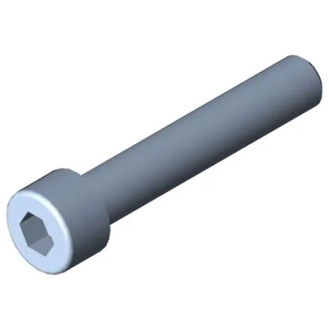Hexagon Socket Head Cap Screw DIN 912 M8x45, bright zinc-plated