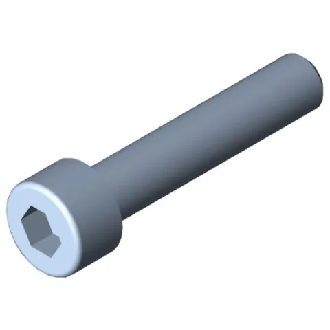 Hexagon Socket Head Cap Screw DIN 912 M5x25, bright zinc-plated