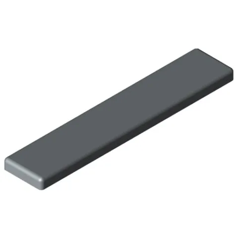 Cap X 6 60x12, grey similar to RAL 7042