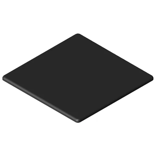 Cap 8 120x120, black