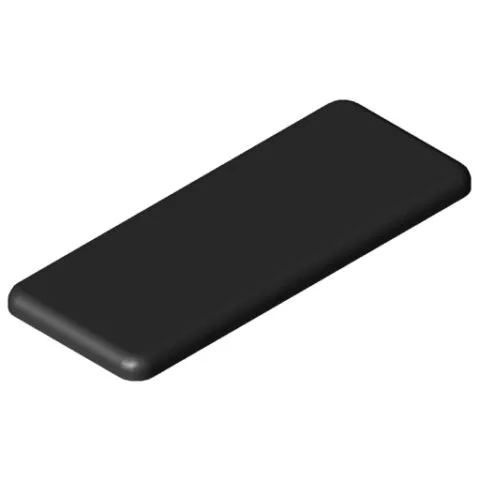 Cap 6 60x24, black