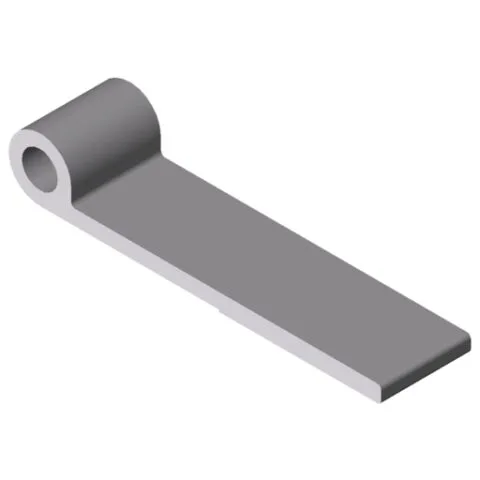 Hinge Leaf Profile 8 e 80 light, natural