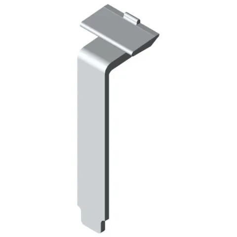 Automatic-Fastening Set 8 Cap, grey similar to RAL 7042