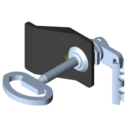 Locking System 8, Double-Beard Lock with grip, right-hand application