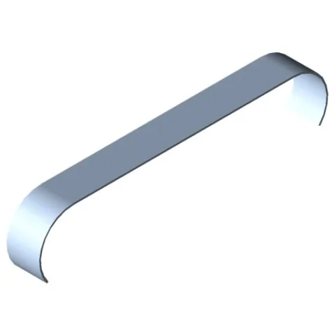 Castor Rail 8 40x40, Brake
