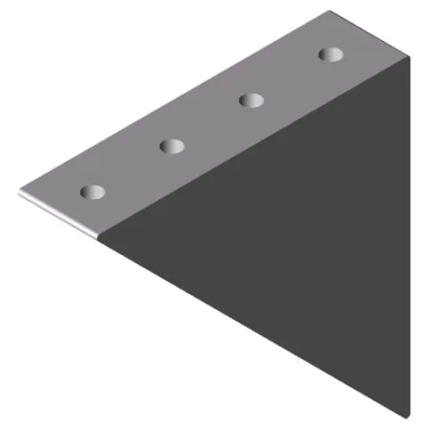 Angle Bracket 8 160x160-40 Al M8, white aluminium, similar to RAL 9006