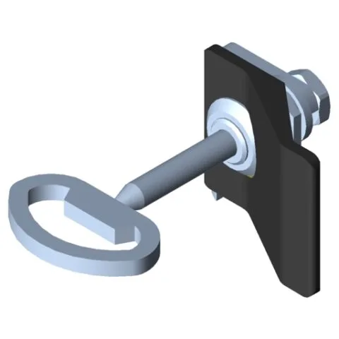Locking System 8, Double-Beard Lock with grip, left-hand application