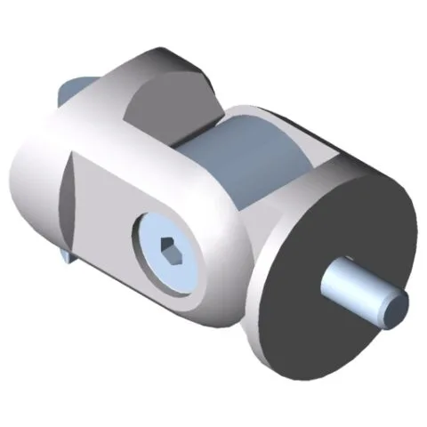 Knee-Rail Angle Fastener