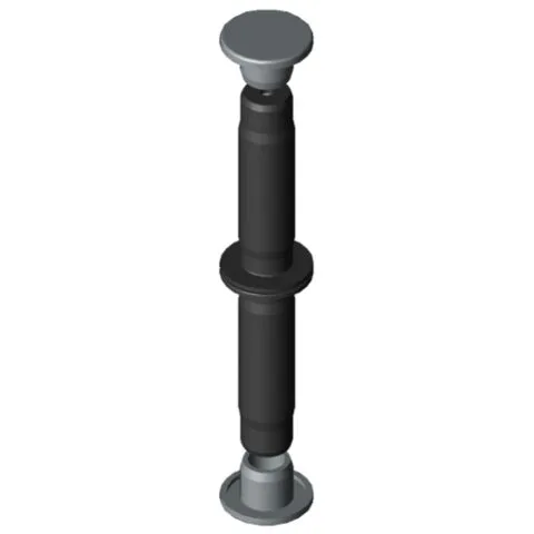 Hinge Al light, Pin Set D6
