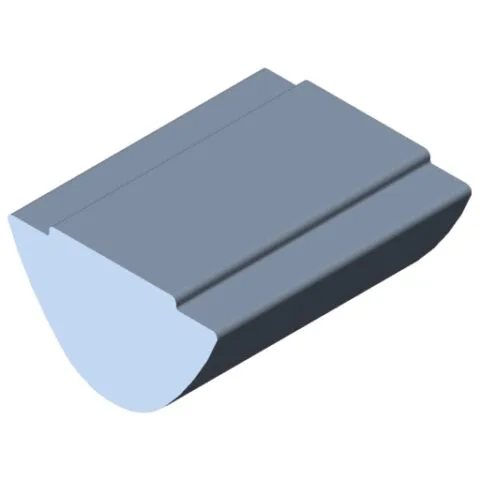 Profile Bar 10 St, bright zinc-plated