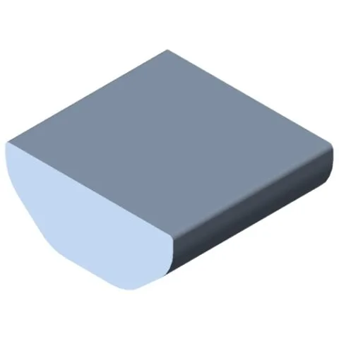 Profile Bar 10 St, heavy-duty, bright zinc-plated