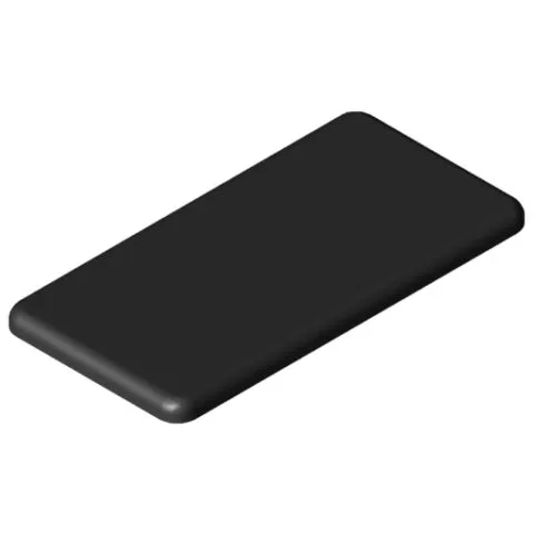Cap 10 100x50, black