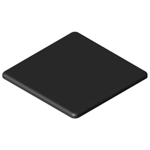 Cap 10 100x100, black