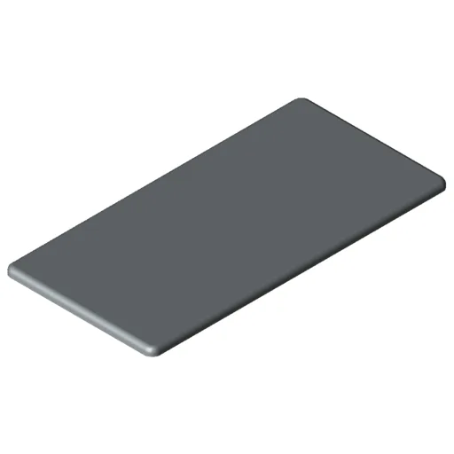 Cap 8 160x80, grey similar to RAL 7042