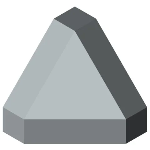 Fastener Cap 8 40x40-45°, grey similar to RAL 7042