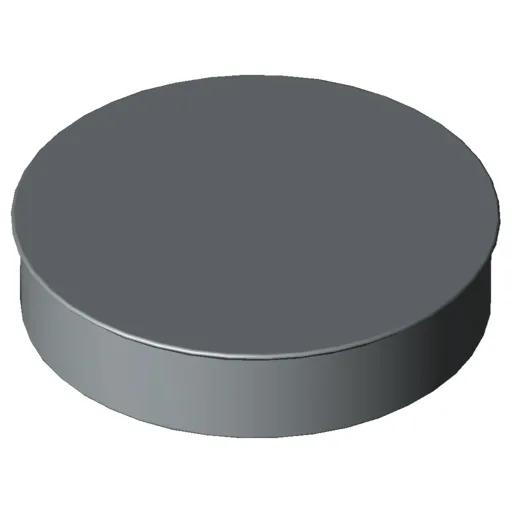 Cap D30 F, grey similar to RAL 7042