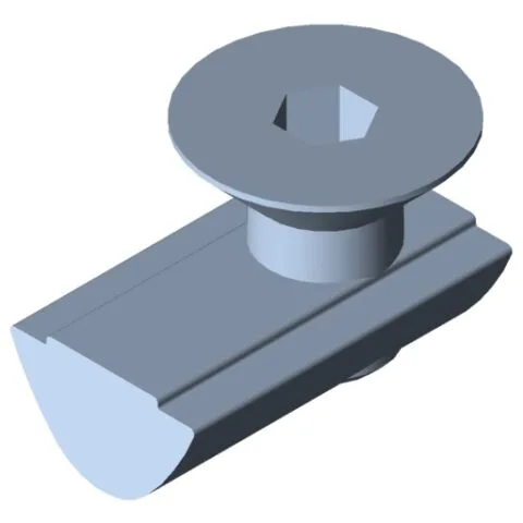 Fastening Set 10 for Angle Bracket 10 50 / Flat Bracket 10 50