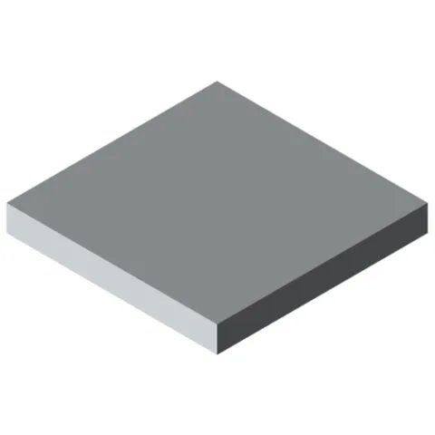 Table Top 25-1200x600 plastic coated, grey, similar to RAL 7035