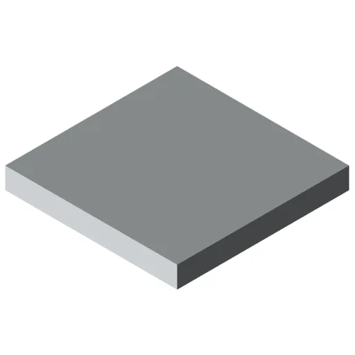 Table Top 25-1500x600 plastic coated, grey, similar to RAL 7035