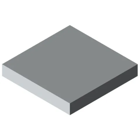 Table top 30-1500x750, high pressure laminate, grey, similar to RAL 7035