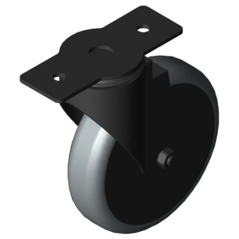Castor D125 swivel 120x40 ESD