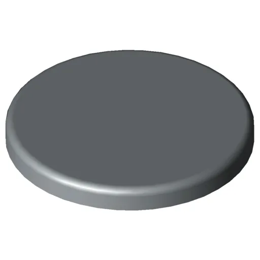 Cap 6 D30, grey similar to RAL 7042