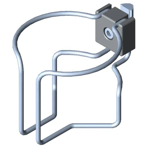 Cup Holder 8, grey similar to RAL 7042