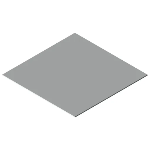 Compound Material St 2 mm, white similar to RAL 9016