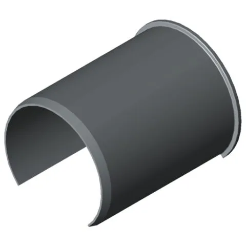 Adapter D30/D28-37, grey similar to RAL 7042