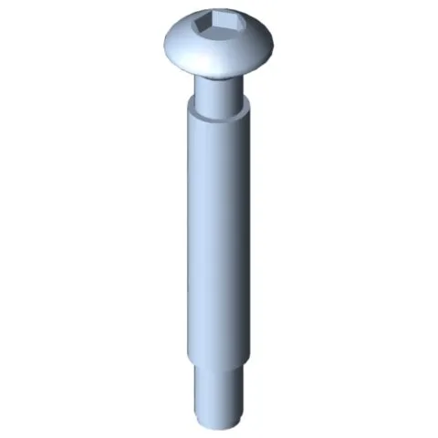 Button-Head Screw KH 8x55, TX30, bright zinc-plated
