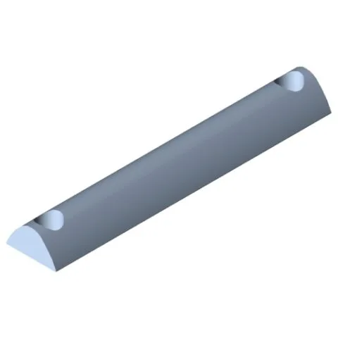 T-Slot Nut 8 St 2xM6-76, bright zinc-plated