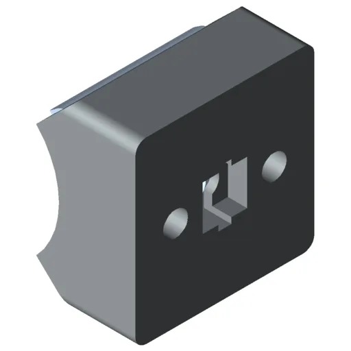 Hook and Holder Adapter D30, grey