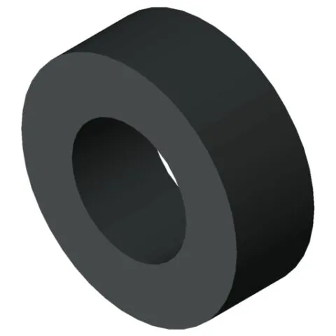 Tube Protector D30x13, grey similar to RAL 7042