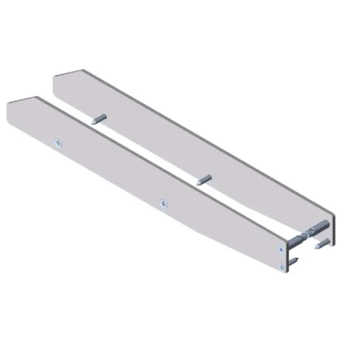 Shelf Cap Set 8 320 with Raised Edge