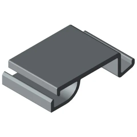 Catch 40, Conduit Profile K, grey similar to RAL 7042